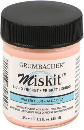 Chartpak 014173356246 Grumbacher Miskit Liquid Watercolor 1.2 Fl Oz Pack Of 1 Multicolor