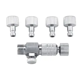 Chazcool7fyhwr5acc Chazcool Airbrush Quick Release Coupling Disconnect Adapter Ki