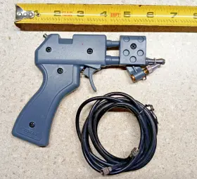 10030839 Citadel Warhammer Hand Flamer Air Brush With 6ft Hose Ser#10030839 Untested Used