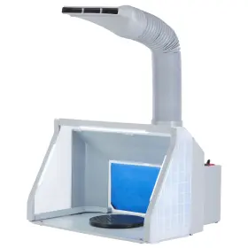 Co-z 719868889466 Portable Paint Booth With Ventilation 317cfm Fans Filter Led Lights For Home Diy