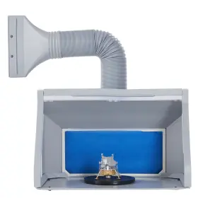 Co-z 719868889947 Portable Paint Booth With Led Lights 317cfm Exhaust And Filter For Arts Crafts