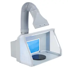 Co-z 719868890172 Foldable Airbrush Paint Booth Kit For Home Diy Painting And Decoration 317cfm Vent