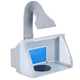 Co-z 719868890332 Portable Painting Booth With Led Lights 317cfm Ventilation System For Home Diy