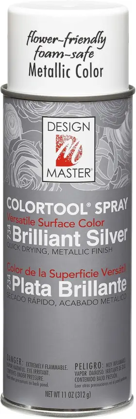 Color Tool Inc. 445010837841 734 Brilliant Silver Colortool Spray 11 Ounce Pack Of 1