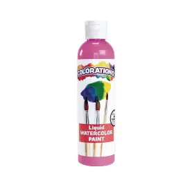 Colorations 191487020121 Lwpi Liquid Watercolor Paint 8 Fl Oz Ounce Pack Of 1 Pink