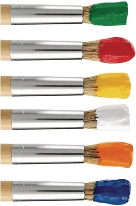Colorations 191487107990 Washable Tempera Paint Set 8 Fl Oz Pack Of 6 Rainbow #2