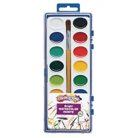 Colorations 191487108966 Washable Watercolors 16 Colors 1 Count Pack Of