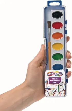 Bvww8 Colorations 8 Washable Watercolor Paint Palettes 1 Count Pack Of #3