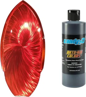 4663 Colors 445029053034 Auto-air Candy2o Red Oxide 2oz Waterborne Custom Paints