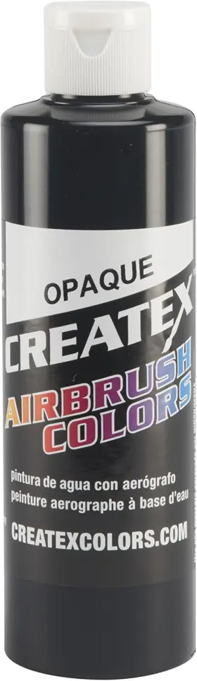 5211-08 Colors 744110519211 Paint For Airbrush 8 Oz Opaque Black