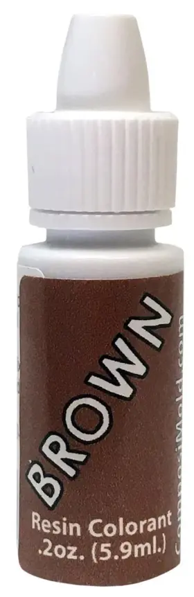 Brn6 Composimold Brown Epoxy Pigment Colorant Dye Tint 6cc 0.2 Fl Oz Pack Of 1