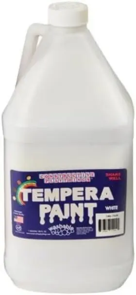 Smi-7508 Constructive Playthings Washable Tempera Paint 128 Fl Oz Pack Of 1 White