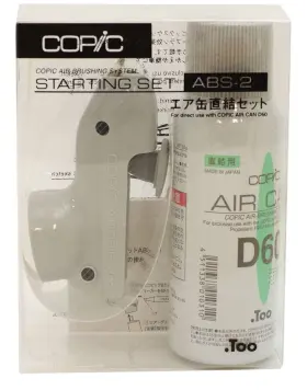 Abs-2 Copic 511338010358 New Air Brush System Kit #2 Air-brushing D60