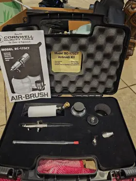 Bc-175ct Cornwell Tools Double Dual Action Air Brush Bottom Feed Internal Mix