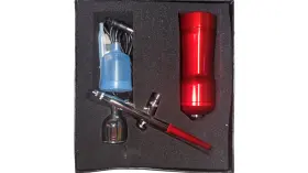 Tf10 Cosscci Upgraded Airbrush Kit Portable Mini Air Brush Gun Compressor Cake Makeup Art