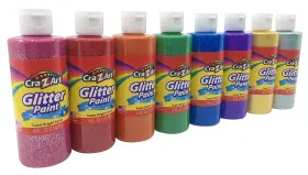 02705 Cra-z-art Washable Glitter Paint Bulk 4 Fl Oz Pack Of 8 Ounce