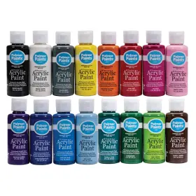 16735 Cra-z-art Palmer 2oz 16 Color Acrylic Paint Set 32 Fl Oz Pack Of 1 Multicolor