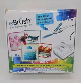 Br-cm1 Craftwell Ebrush - Electronic Airbrush With Accessories Tested Works