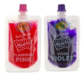Crayola 889628168909 Stencil And Spray Bathtub Paint Set 4 Paints 2 Stencils 1 Brush #3