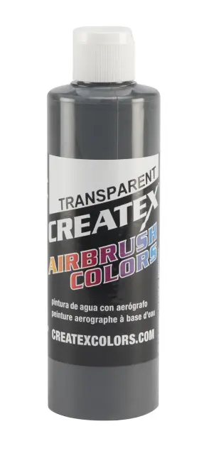 5129-08 Createx Colors Paint For Airbrush 8 Oz Transparent Medium Gray