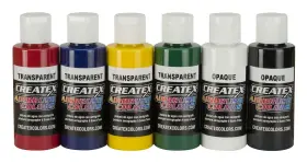 5801-00 Createx 580100 Airbrush Paint Set Multicolor