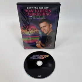 Createx 5917-00 Colors How To Begin Airbrushing Dvd Introduction Paint Craft 5917 - 00