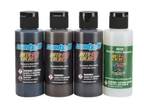Createx 717893046823 Colors 2oz Candy2o Sample Set 2 Oz