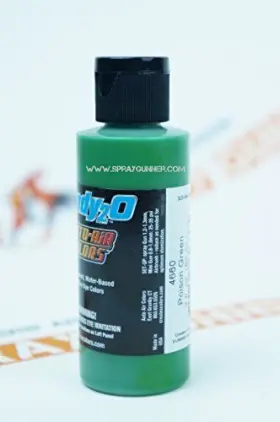 Createx Colors 717893246605 Auto-air Candy2o Poison Green 4660 Waterborne Custom Paints #2