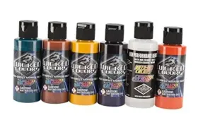 W104-00 Createx Colors 2-ounce Secondary Set Airbrush
