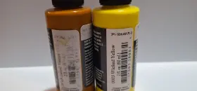 W110-00 Createx Colors Wicked Acrylic Airbrush Paint Yellow/yellow Ochre #2