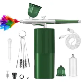 Crpen 727467204467 Airbrush Paint Kit Compressor Nail Mach Inch
