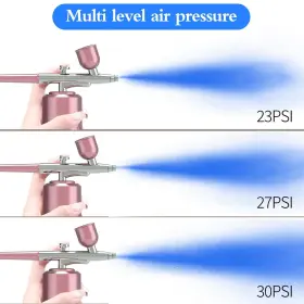 Crpen 727467986967 Airbrush Kit Rechargeable Cordless Compressor Portable Handheld Airb #3