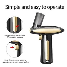 Lg-1400-01 Crpen Airbrush Kit With Air Compressor 32psi Rechargeable Auto Handhel #3