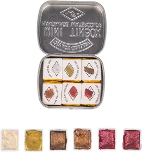 Csy Art Gallery 757842990319 Handmade Artist Watercolour 6 Count Pack Of 1 Fairytale