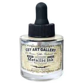 Csy00885 Csy Art Gallery Metallic Acrylic Inks-drawing Inks For Rock Fabric 1 Fl Oz