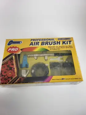 Abkp-1114 Cummins Abjp-1114 New Sealed Vintage Professional Air Brush Kit #abkp-1114
