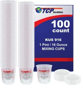 Cominhkpr02382 Custom Shop Full Case Of 100 Each - Pint 112 Piece Set Cups Box 12 Lids