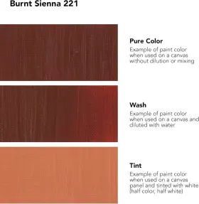 119037221 Daler Rowney Georgian Water Mixable Oil 1.25 Fl Oz Pack Of 1 Burnt Sienna #2
