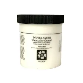 284055001 Daniel Smith Watercolor Ground 16oz Jar Titanium 16 Ounce Pack Of 1 Beige