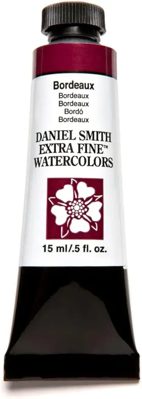 284600008 Daniel Smith Extra Fine Watercolor Paint 0.5 Fl Oz Pack Of 1 Bordeaux