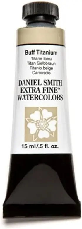 284600009 Daniel Smith Extra Fine 0.5 Fl Oz Pack Of 1 Buff Titanium