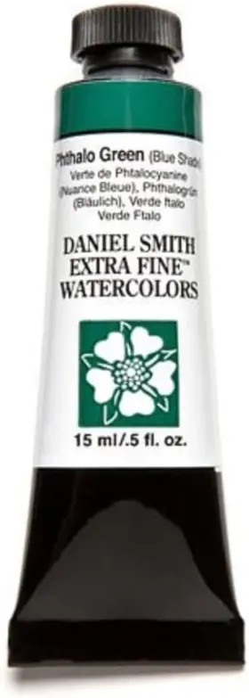 284600078 Daniel Smith Extra Fine 0.5 Fl Oz Pack Of 1 Phthalo Green Blue Shade