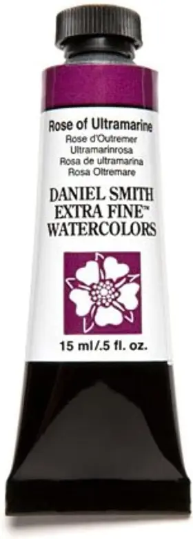 284600101 Daniel Smith Extra Fine 0.5 Fl Oz Pack Of 1 Rose Ultramarine