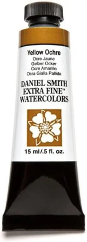 284600114 Daniel Smith Extra Fine Watercolor 15ml 0.5 Fl Oz Pack Of 1 Yellow Ochre