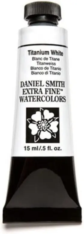 284600118 Daniel Smith Extra Fine Watercolor 15ml 0.5 Fl Oz Pack Of 1 Titanium White