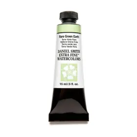 284600181 Daniel Smith Extra Fine Watercolor 0.5 Fl Oz Pack Of 1 Rare Green Earth
