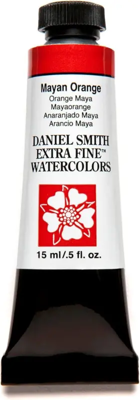 284600216 Daniel Smith Extra Fine Watercolor Paint 0.5 Fl Oz Pack Of 1 Mayan Orange