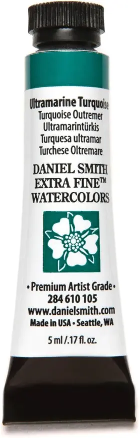 284610105 Daniel Smith Extra 0.17 Fl Oz Pack Of 1 Ultramarine Turquoise
