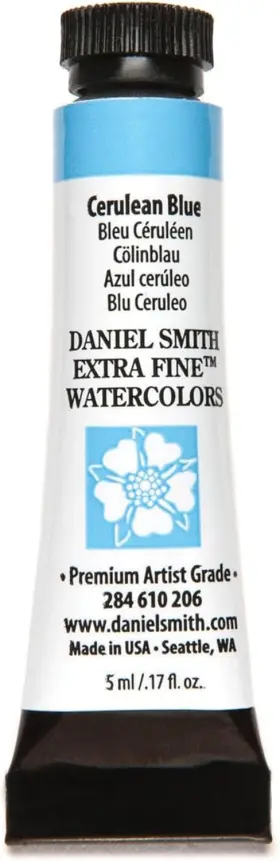 284610206 Daniel Smith Extra Fine Watercolor 1.7 Fl Oz Pack Of 1 Cerulean Blue