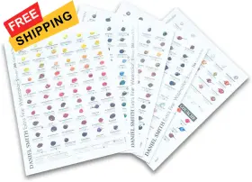 Daniel Smith 743162036134 Extra Fine Watercolor - 266 And 22 Gouache Assorted